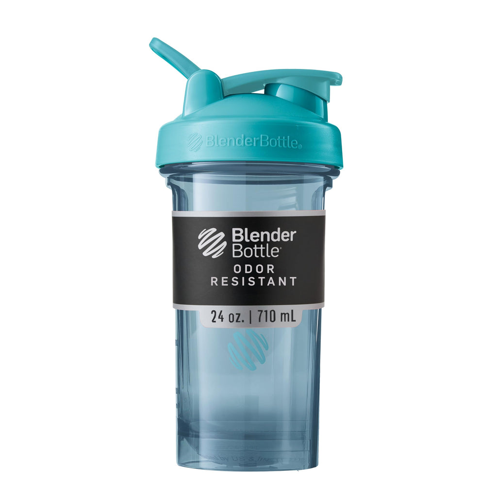 BlenderBottle Shaker Bottle Pro Series Perfect for Protein Shakes and Pre Workout, 28-Ounce, Black