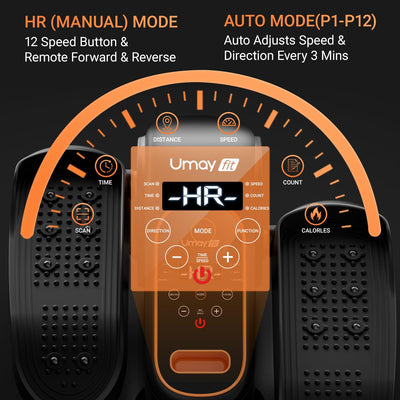 Under Desk Elliptical Machine, Electric Leg Exerciser for Seniors, Quiet & Portable Electric Seated Eclipse Exercise Training Machine with Remote, 12 Speeds & Mute Function, Manual & Auto Mode