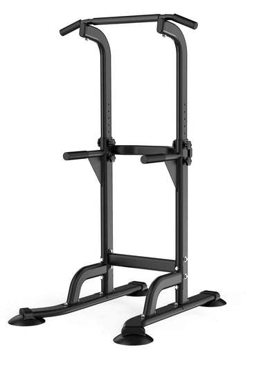 Power Tower Pull Up Bar and Dip Station, Multi-Function Home Gym, Strength Training Fitness Equipment, Height Adjustable