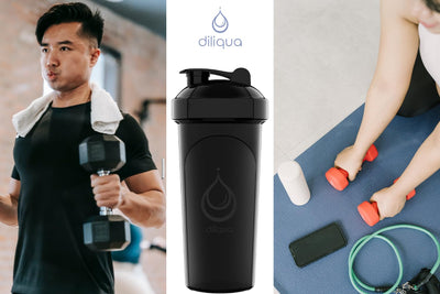 2 PACK, 28 oz & 20 oz Shaker Bottles with Powerful Wire Whisks for Protein Mixes | Leakproof Blender Shaker Bottle Pack | BPA-Free & Dishwasher Safe | Shaker Bottle | Shaker Cups for shakes