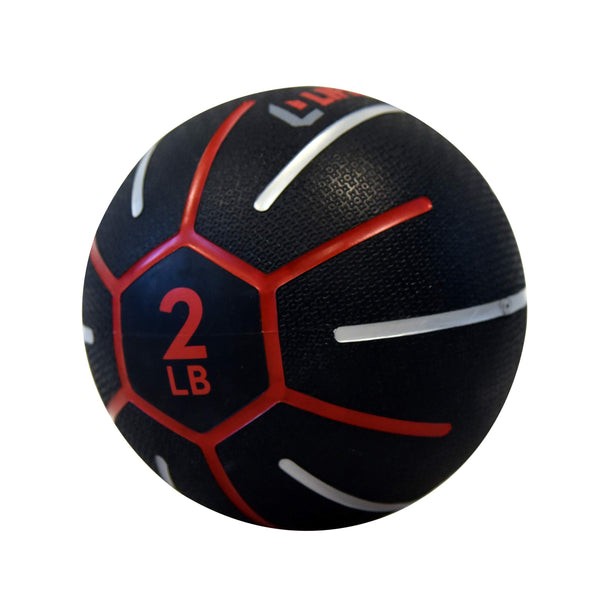 Lifeline Fitness Medicine Ball - Total Body Strength and Stability Training - Non-Slip, Light Bounce - Textured Surface - Durable - Home Gym Exercise Equipment