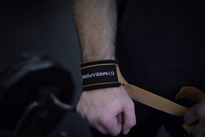 Gymreapers Lifting Wrist Straps for Weightlifting, Bodybuilding, Powerlifting, Strength Training, & Deadlifts - Padded Neoprene with 18 inch Cotton