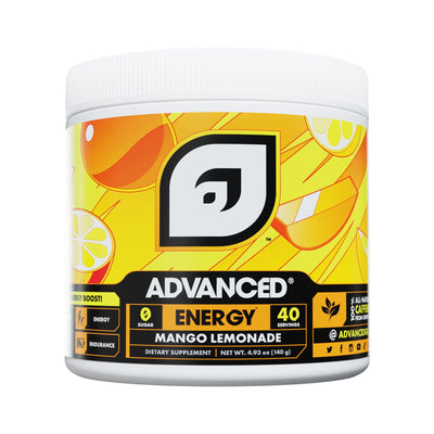 Advanced Energy - Energy Boosting Formula with Electrolytes for Hydration - L-Theanine to Combat Jitters - Sugar Free & Keto Friendly - No Maltodextrin (40 Servings) (Rocket Pop)