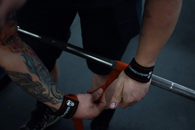 Gymreapers Lifting Wrist Straps for Weightlifting, Bodybuilding, Powerlifting, Strength Training, & Deadlifts - Padded Neoprene with 18 inch Cotton