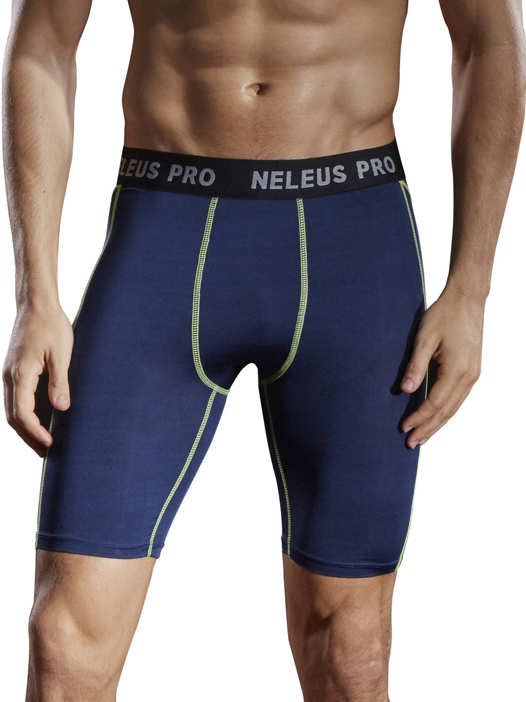 NELEUS 3 or 6 Pack Compression Shorts for Men Spandex Sport Shorts Running Athletic Workout Performance Baselayer Underwear
