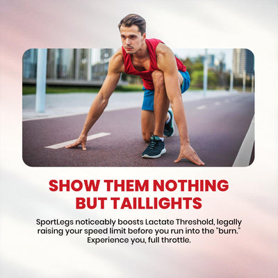 SPORTLEGS Fast Fitness Boost Pre Workout for Men and Women, Lactic Acid Supplement, Sports Endurance Fuel Endurance Supplements for Runners - 5-Cap Packet, Trial Pack of 3