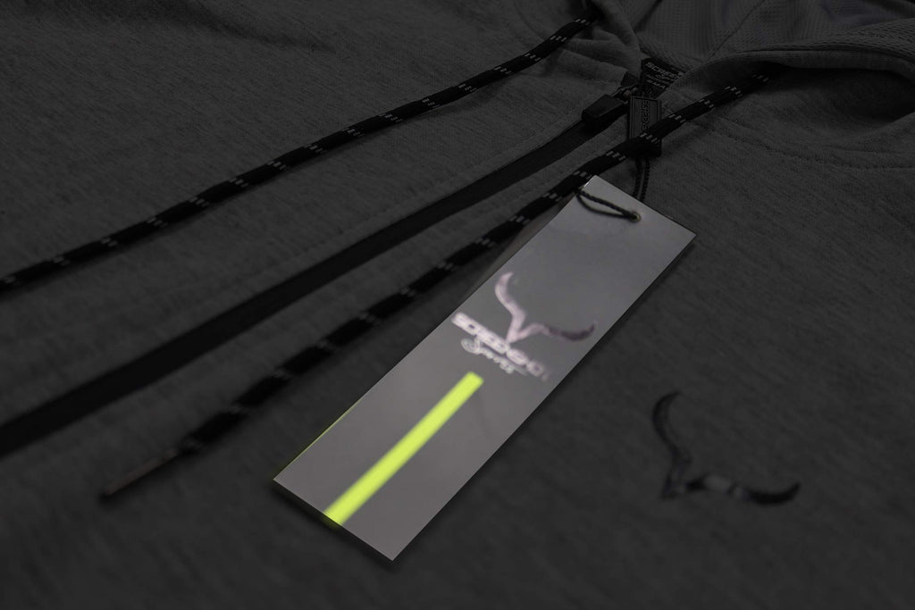 SCREENSHOT Sports Men's Gym Workout Full-Zip Hooded Active Sweatshirt