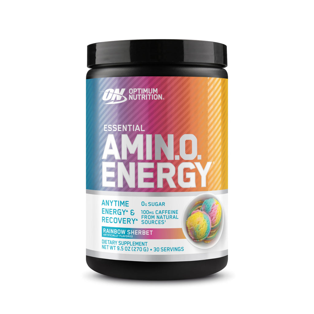 Optimum Nutrition Amino Energy - Pre Workout with Green Tea, BCAA, Amino Acids, Keto Friendly, Green Coffee Extract, Energy Powder - Watermelon, 30 Servings (Packaging May Vary)