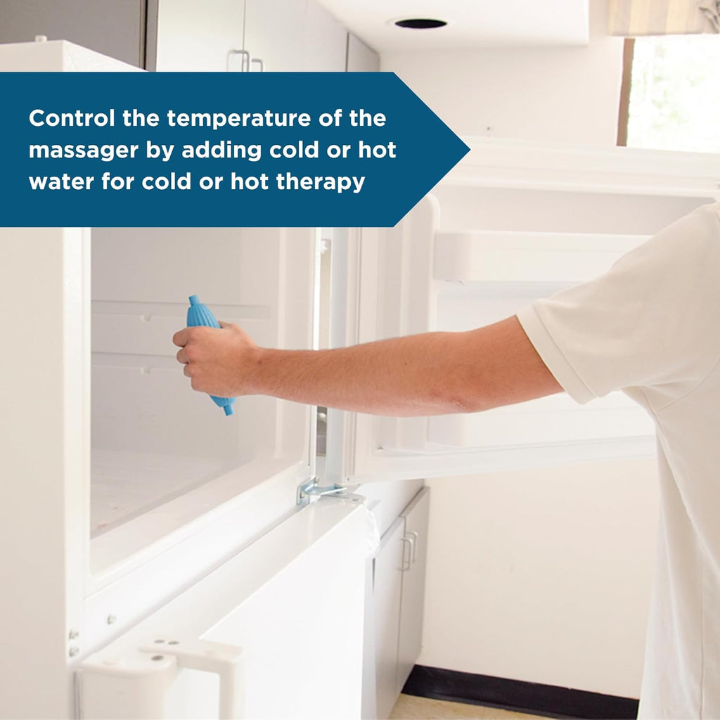 Foot Gym Recover and Treat Pain Related to Plantar Fasciitis, Achilles Tendonitis, shin splints, Foot Pain & Provide Rehab from Foot or Leg Injury with hot/Cold Massage Roller