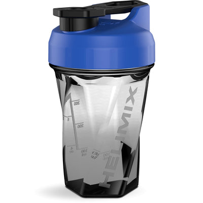 HELIMIX 2.0 Vortex Blender Shaker Bottle Holds upto 28oz | No Blending Ball or Whisk | USA Made | Portable Pre Workout Whey Protein Drink Shaker Cup | Mixes Cocktails Smoothies Shakes | Top Rack Safe