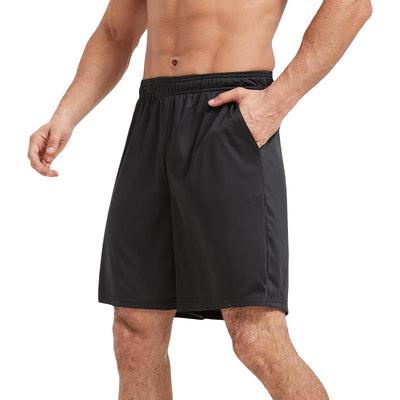 5 Pack Men's Athletic Gym Shorts with Pockets Quick Dry Activewear Workout Running Shorts for Men