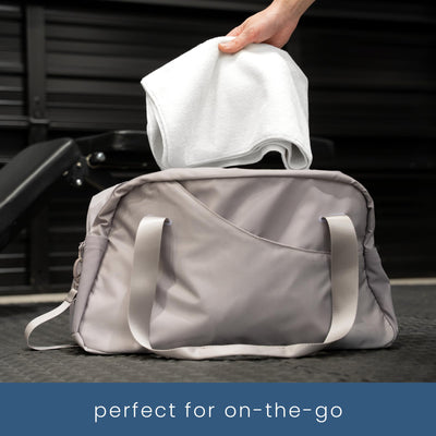 S&T INC. Microfiber Gym Towels, Yoga Towel for Home and Gym Bag, 16 Inch x 27 Inch, 6 Pack