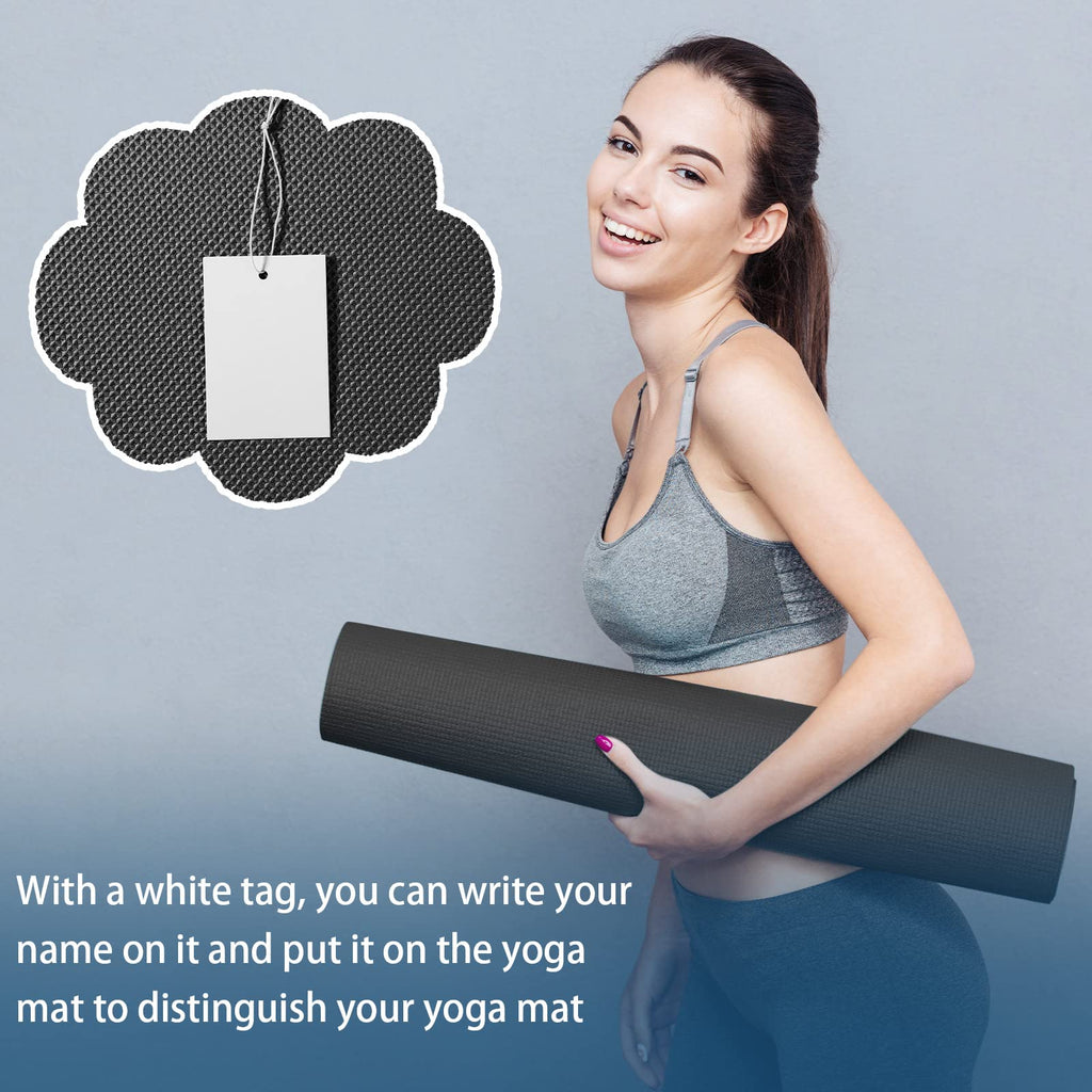 10 Pack Yoga Mats Bulk, 68'' x 24'' x 4mm Thick Yoga Mats for Kids and Adult Gym Mats Bundle Latex Free Exercise Mats with Non Slip Texture for Outdoor Yoga, Pilates or Workout