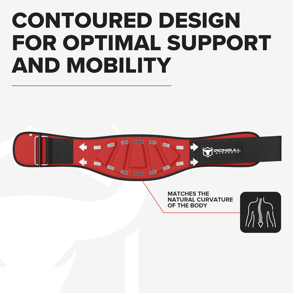 Weightlifting Belt For Men and Women - 6 Inch Auto-Lock Weight Lifting Back Support, Workout Back Support for Lifting, Fitness, Cross Training and Powerlifitng