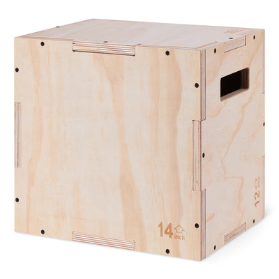 Amazon Basics Plyometric Jump Box, Plyo Box Jumps for Home Gym