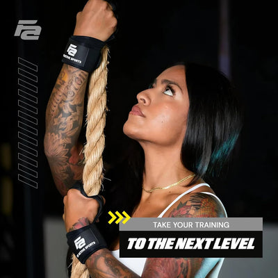 Fit Active Sports New Ventilated Weight Lifting Workout Gloves with Built-in Wrist Wraps for Men and Women - Great for Gym Fitness, Cross Training, Hand Support & Weightlifting.