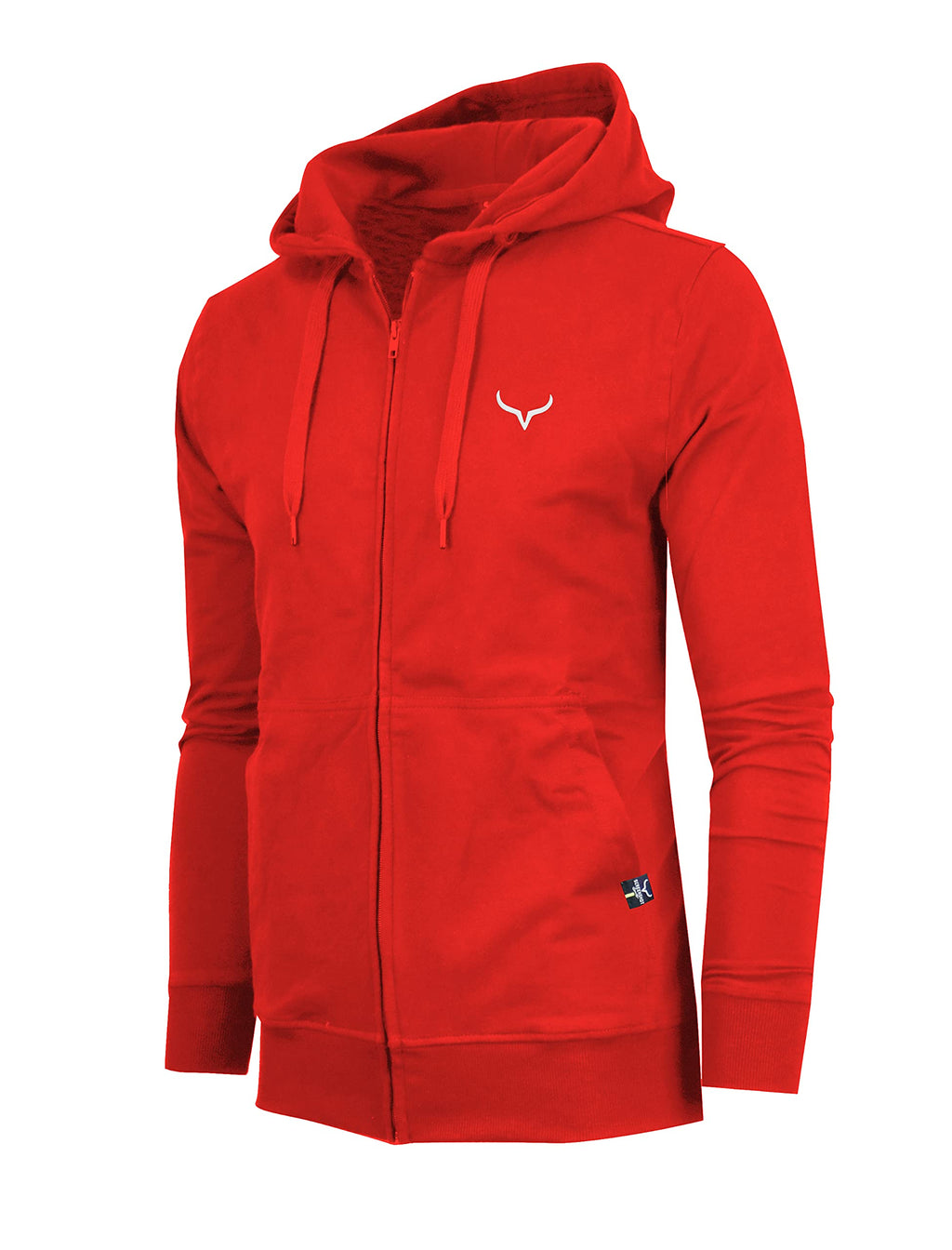 SCREENSHOT Sports Men's Gym Workout Full-Zip Hooded Active Sweatshirt