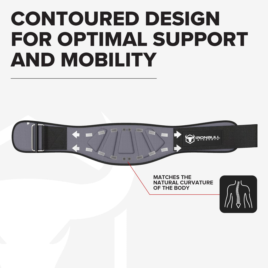 Weightlifting Belt For Men and Women - 6 Inch Auto-Lock Weight Lifting Back Support, Workout Back Support for Lifting, Fitness, Cross Training and Powerlifitng