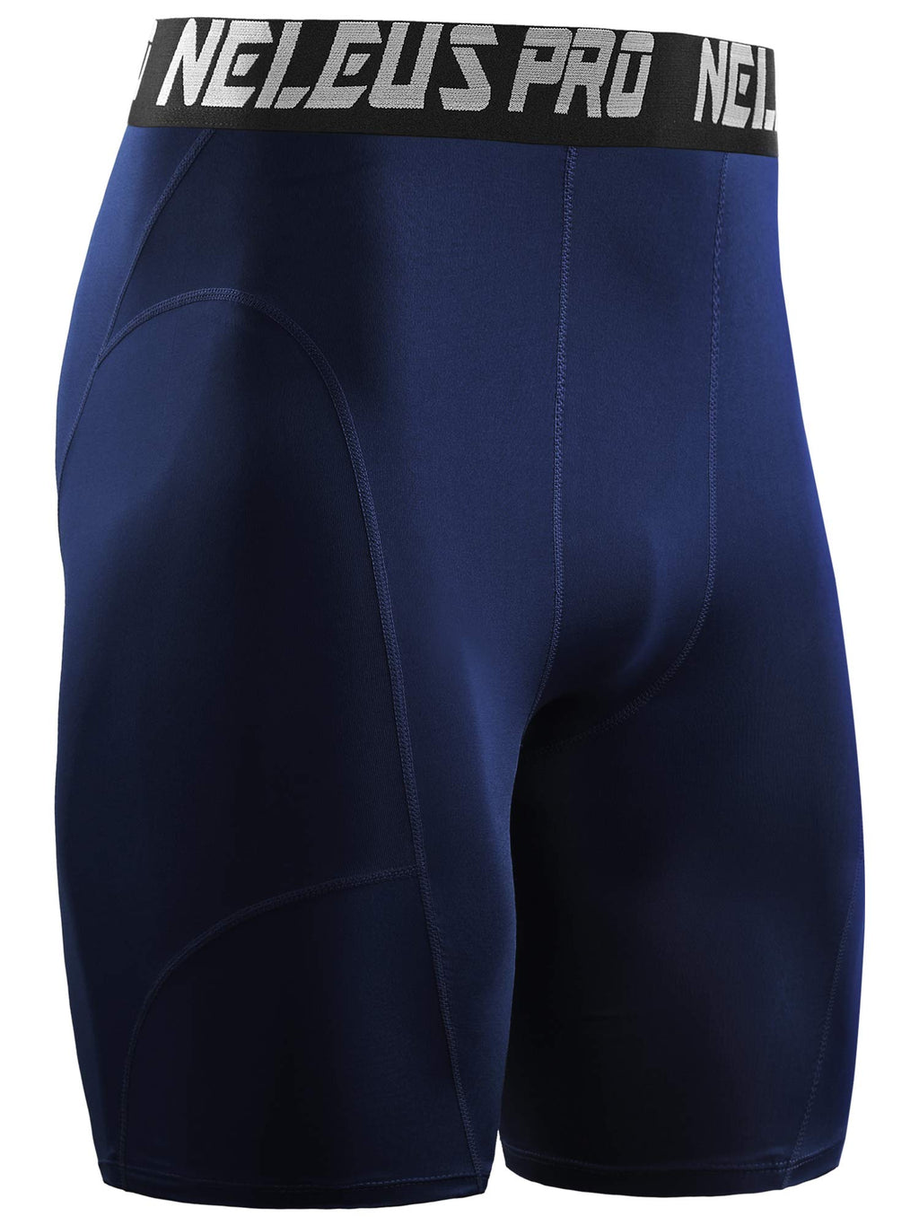 NELEUS 3 or 6 Pack Compression Shorts for Men Spandex Sport Shorts Running Athletic Workout Performance Baselayer Underwear