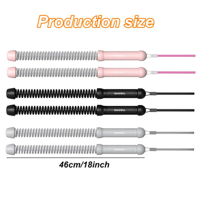 Ropeless Battle Ropes for Home Gym-Cordless Training Rope Fitness Equipment for Men & Women,Weighted Workout Ropes for HIIT,Versatile Exercise Equipment for Home and Travel Exercise(Black)