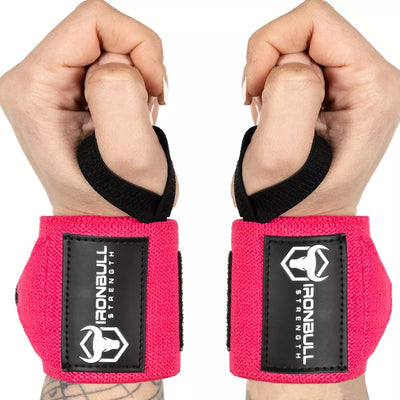 Wrist Wraps for Weightlifting (USPA & IPL Approved) - 18” Premium Quality Wrist Straps for Weightlifting - Weight Lifting Wrist Wraps with Thumb Loop - Best Gym Wrist Wraps for Lifting Weights, Curls & Dips - Lifting Wrist Wraps for Bench, Powerlifting &