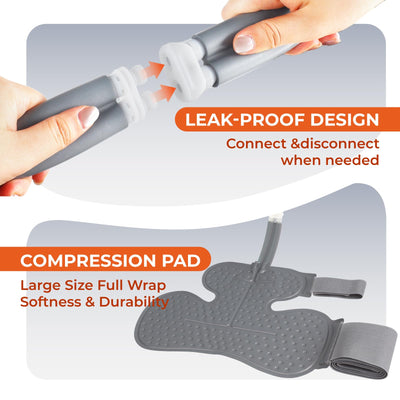 YOUKADA Cold Therapy Machine for Knee After Surgery, 4 Customizable Modes, Ice Machine for Knee, Shoulder, Hip & Ankle, Adjustable Cooling for Post-Surgery Recovery & Arthritis Pain Relief