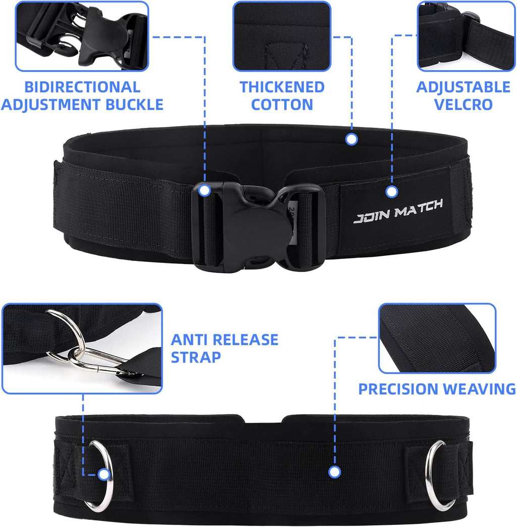 Workout Suspension Resistance Trainer System, Exercise Explosive Force Bounce Physical, Training Resistance Rope Improve Speed，Stamina, Mobility, Strength and Help You Build Muscle.