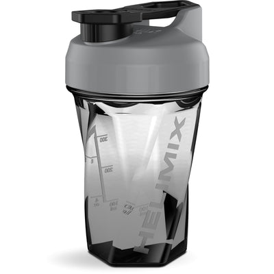 HELIMIX 2.0 Vortex Blender Shaker Bottle Holds upto 28oz | No Blending Ball or Whisk | USA Made | Portable Pre Workout Whey Protein Drink Shaker Cup | Mixes Cocktails Smoothies Shakes | Top Rack Safe