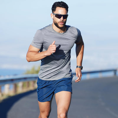 CE' CERDR Mens Workout Shirts Quick Dry Performance Short Sleeve Athletic Shirts