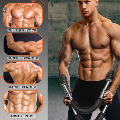 Twister Arm Trainer, 20-120 lb Adjustable Chest Workout Equipment, Gifts for Men Women, Forearm Strengthener Arm Exercise Equipment Ideas Gifts for Dad Husband,Chest Trainer for Home Workout Equipment