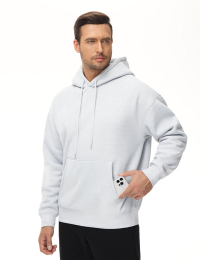 THE GYM PEOPLE Men's Fleece Pullover Hoodie Loose Fit Ultra Soft Hooded Sweatshirt With Pockets