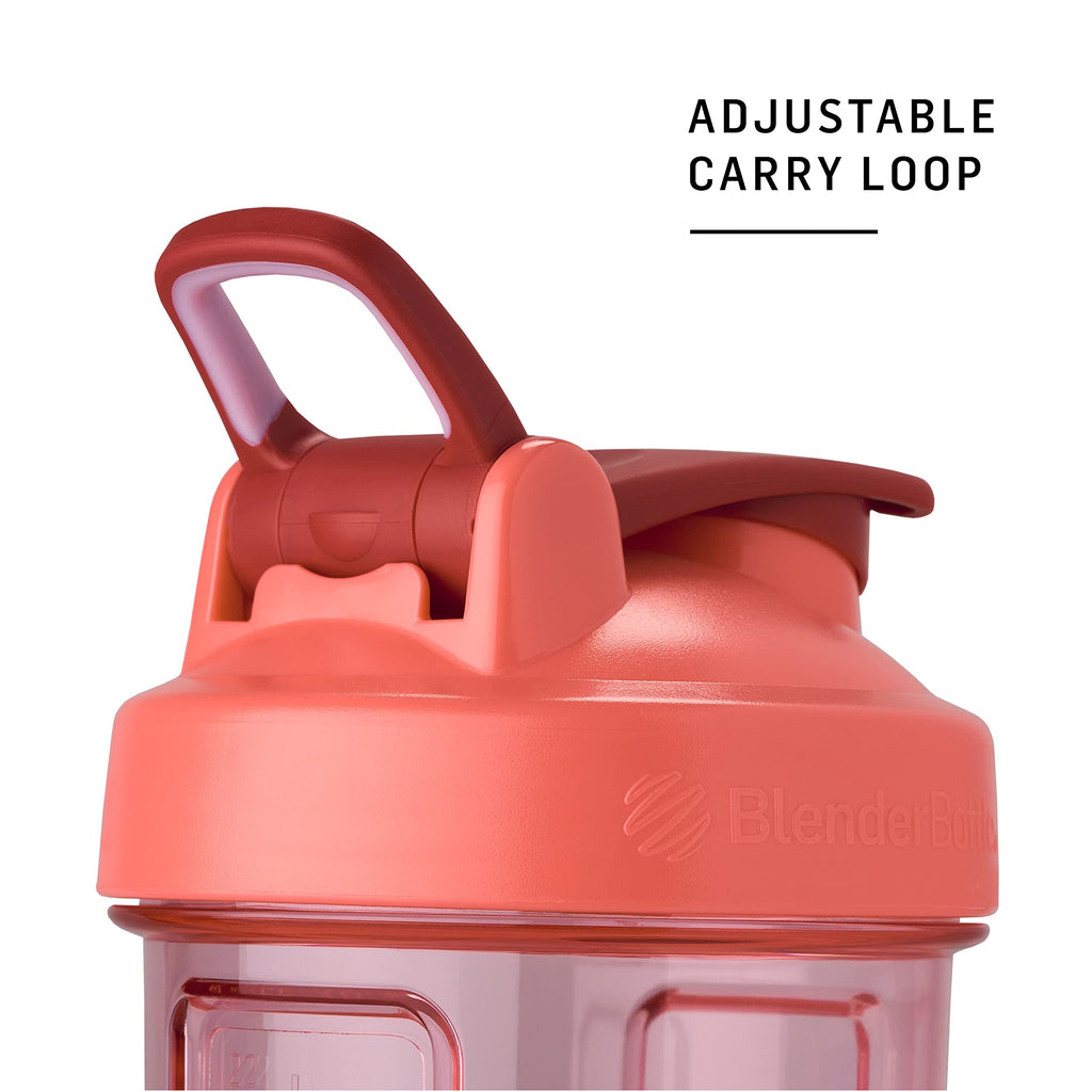 BlenderBottle Disney Princess Shaker Bottle Pro Series, Perfect for Protein Shakes and Pre Workout, 28-Ounce, Belle