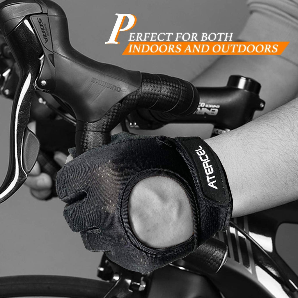 ATERCEL Weight Lifting Gloves Full Palm Protection, Workout Gloves for Gym, Cycling, Exercise, Breathable, Super Lightweight for Mens and Women