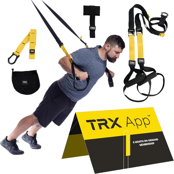 TRX All in One Suspension Trainer + TRX Training 6 Month On-Demand Membership