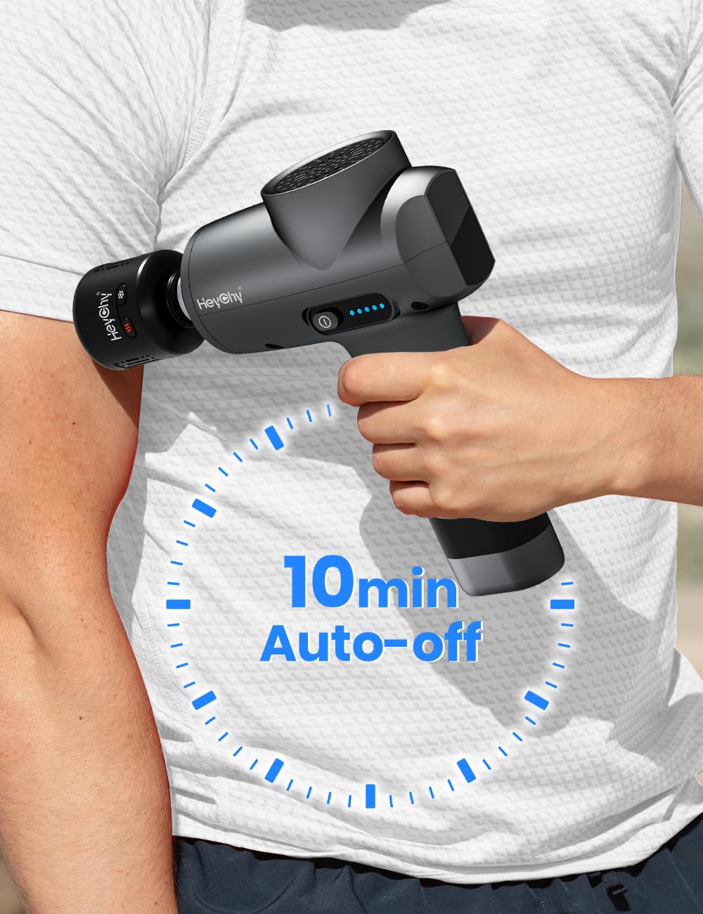 Percussion Massage Gun Deep Tissue with Heat and Cold, Portable Handheld Muscle Massager, Percussion Back Body Masajeador 12mm Amplitude for Athletes, Runner, Gifts for Men Women