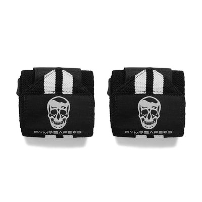 Gymreapers Weightlifting Wrist Wraps (IPF Approved) 18" Professional Quality Wrist Support with Heavy Duty Thumb Loop - Best Wrap for Powerlifting Competition, Strength Training, Bodybuilding