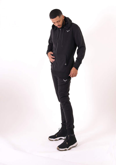 SCREENSHOT Sports Men's Gym Workout Full-Zip Hooded Active Sweatshirt