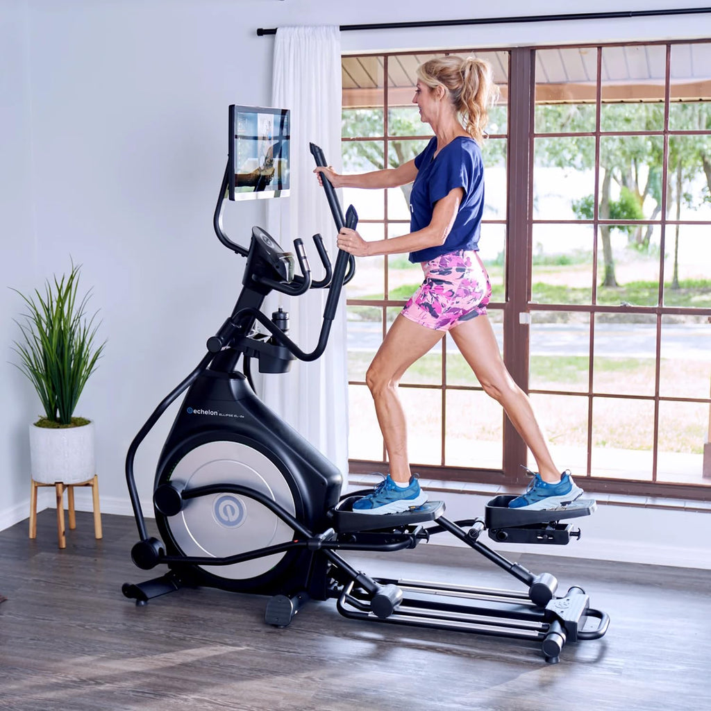Echelon Ellipse Series – Light Commercial-Grade Ellipticals for Full-Body, Low-Impact Cardio with 32 Resistance Levels, 15 Incline Levels, 20” Stride, and 325 LB Weight Capacity