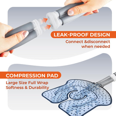 YOUKADA Cold Therapy Machine for Knee After Surgery, 4 Customizable Modes, Ice Machine for Knee, Shoulder, Hip & Ankle, Adjustable Cooling for Post-Surgery Recovery & Arthritis Pain Relief