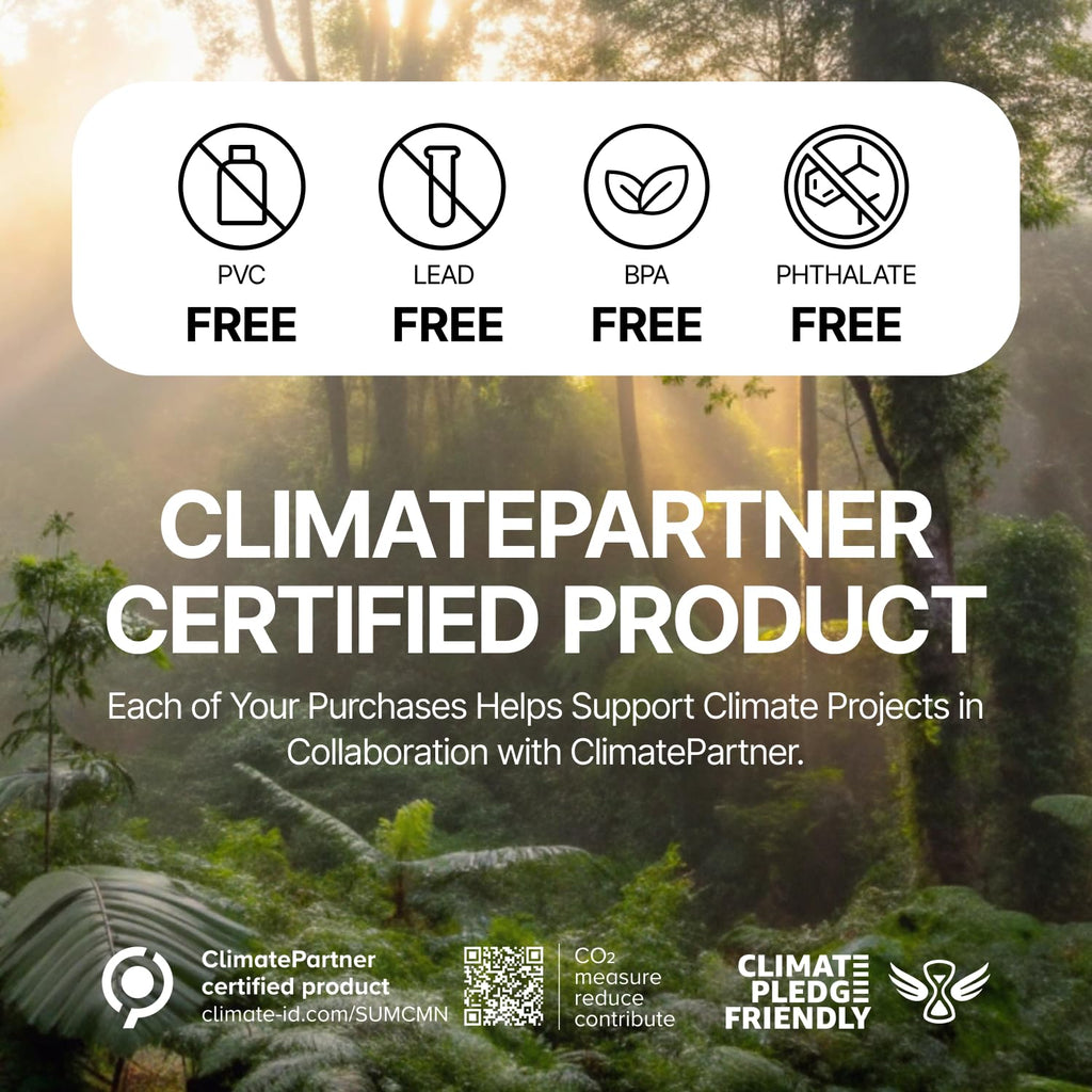 AIRHOP 0.79in Thick 24 Sq Ft Exercise Equipment Mats, 6 Tiles Upgraded Rubber Top with High Density EVA Foam, Large Interlocking Puzzle Gym Flooring for Home Gym, Heavy Weight Workout,Black & White