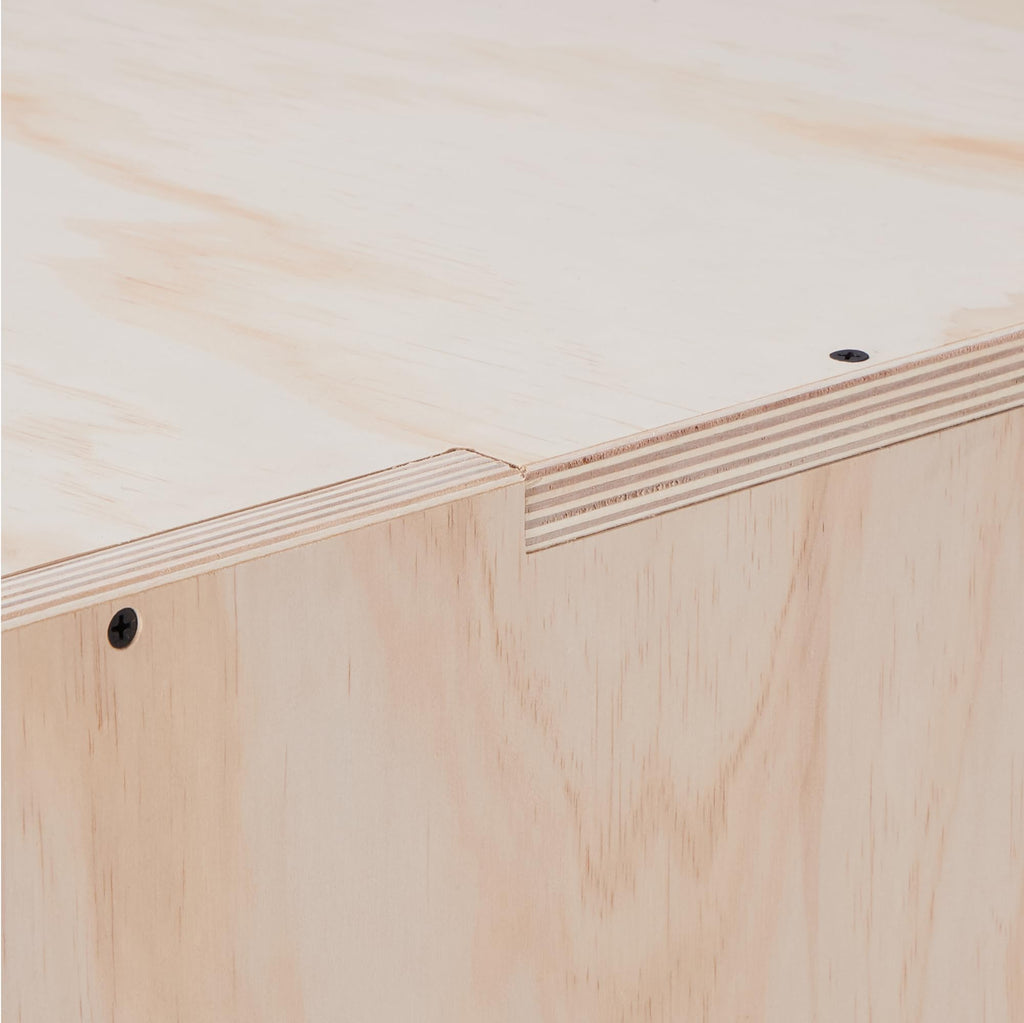 Amazon Basics Plyometric Jump Box, Plyo Box Jumps for Home Gym