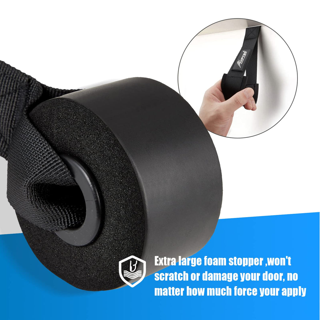 HPYGN Door Anchor for Resistance Bands, Home-Gym Workout Exercise Attachment for Yoga Strap, Physical Therapy and Closed Loop Bands, Heavy Duty System