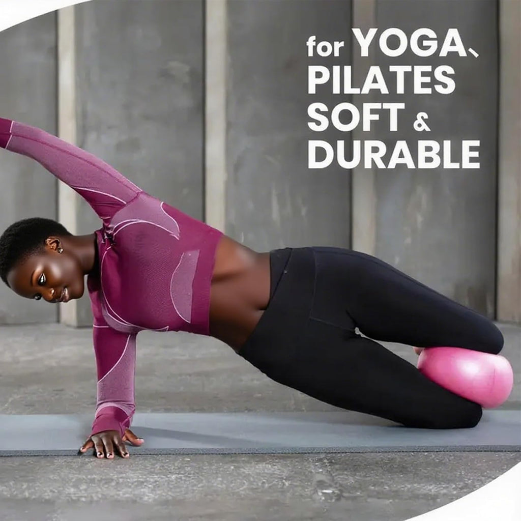 Pilates Ring and Ball Set, Pilates Ring Fitness Trainer, Booty Bands Stretching Equipment Pilates Mini Exercise Ball for Legs Arms and Thighs, Workout at Home Workout Equipment Women