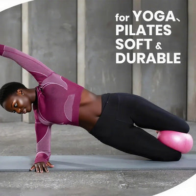 Pilates Ring and Ball Set, Pilates Ring Fitness Trainer, Booty Bands Stretching Equipment Pilates Mini Exercise Ball for Legs Arms and Thighs, Workout at Home Workout Equipment Women