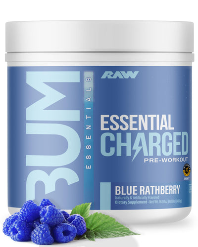 RAW Nutrition - Essential Pre - Chris Bumstead Pre Workout Formula, Sports Nutrition Pre-Workout Powders | Men & Womens Drink, Energy Powder for Working Out (Peach Mango)