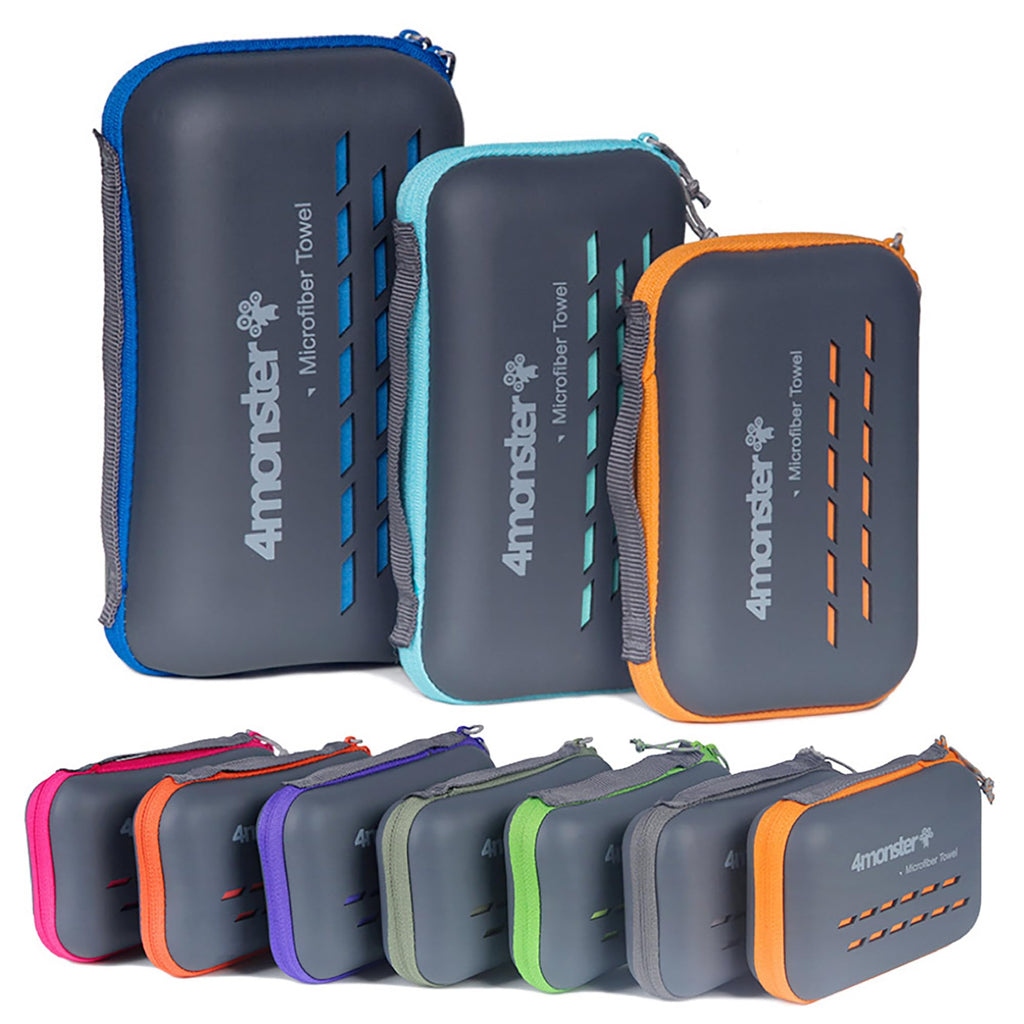 4Monster Camping Towels Super Absorbent, Fast Drying Microfiber Travel Towel, Quick Dry Ultra Soft Compact Gym Towel for Swimming Beach Hiking Yoga Travel Sports Backpack (47.00" x 23.60", Rose)