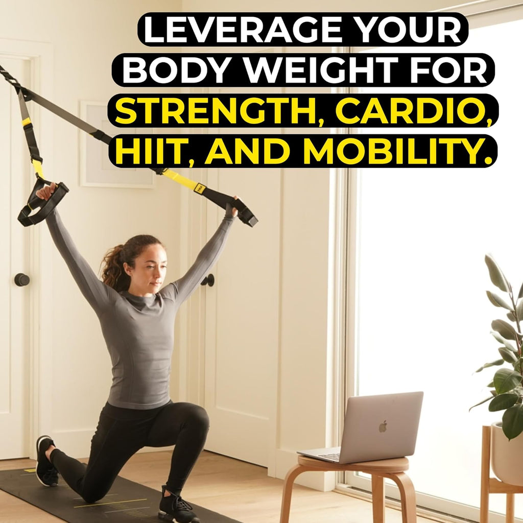 TRX All in One Suspension Trainer + TRX Training 6 Month On-Demand Membership