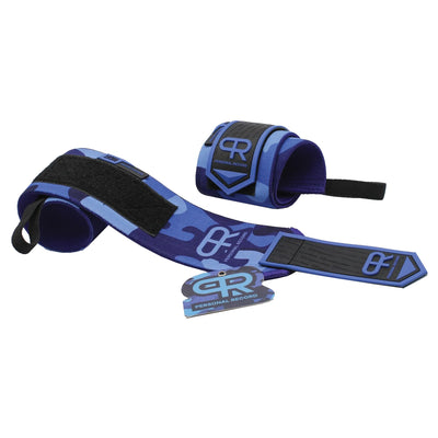 Heavy Duty Premium Wrist Wraps, More Elasticity, Reinforced Stitching, Extra Wide Strap, Strong Thumb Loop, Larry Wheels Weightlifting Wraps