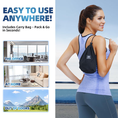 Foot and Calf Stretcher-Stretching Strap For Plantar Fasciitis, Heel Spurs, Foot Drop, Achilles Tendonitis & Hamstring. Yoga Foot & Leg Stretch Strap. (Black)