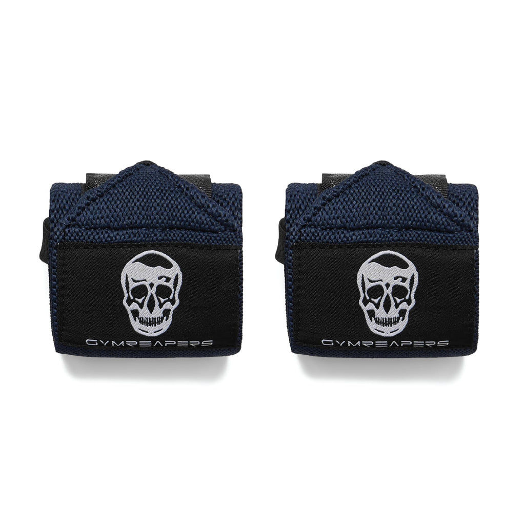 Gymreapers Weightlifting Wrist Wraps (IPF Approved) 18" Professional Quality Wrist Support with Heavy Duty Thumb Loop - Best Wrap for Powerlifting Competition, Strength Training, Bodybuilding